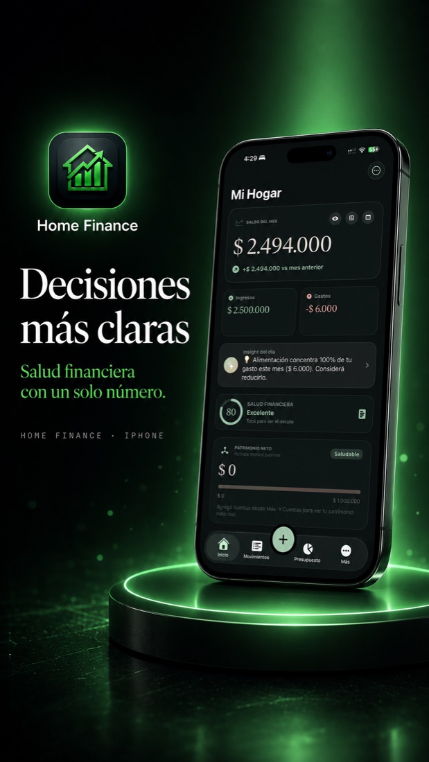 Home Finance — visión del hogar