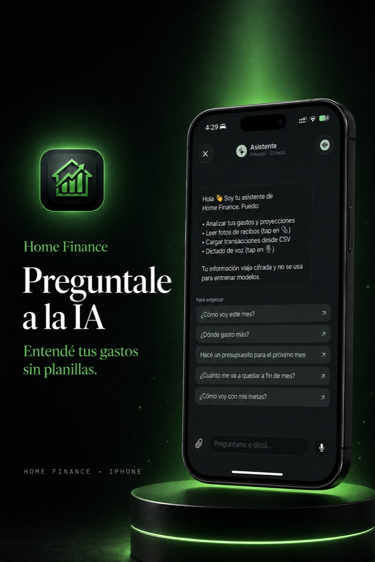 Home Finance — asistente IA