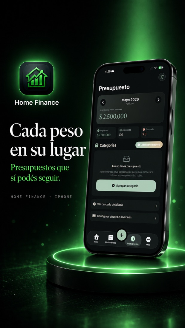 Home Finance — presupuesto