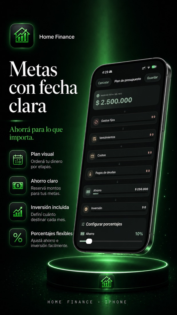 Home Finance — metas